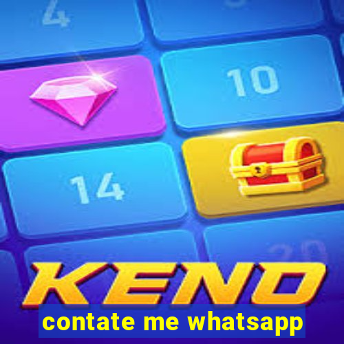 contate me whatsapp